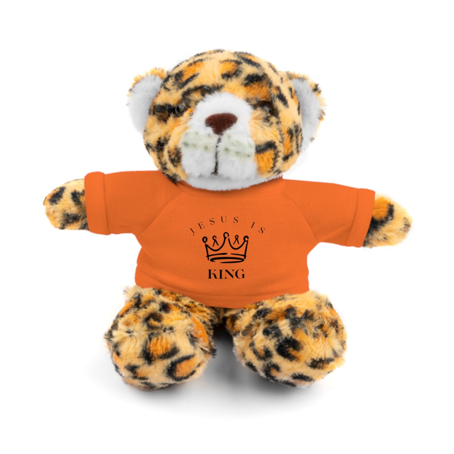 Plush Animals- Jesus is King Pattern