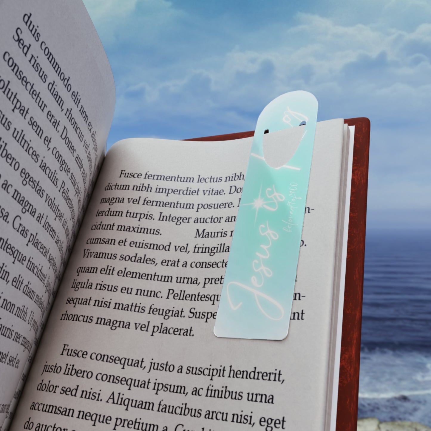 Bookmark- Jesus is King Pattern