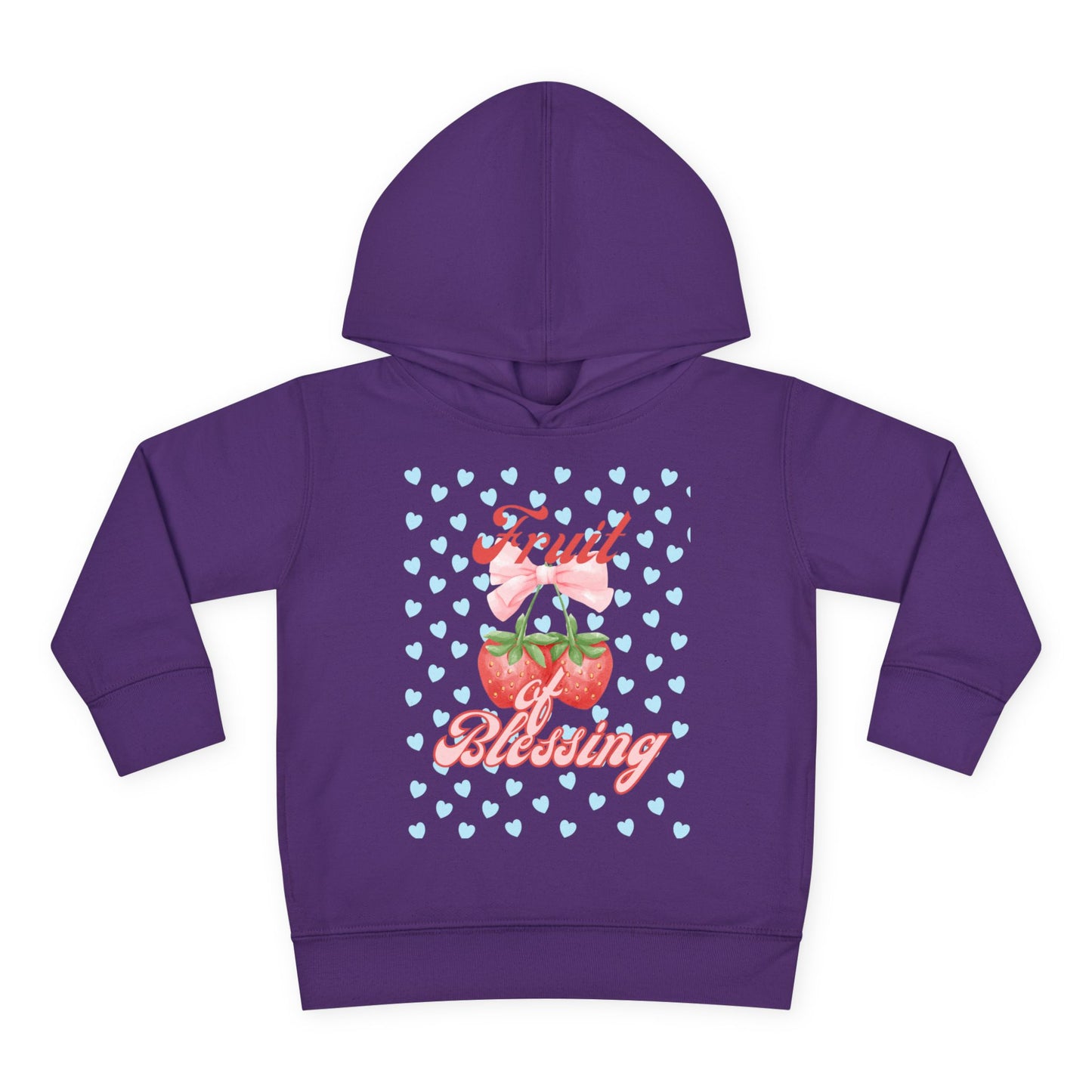 Toddler Hoodie — "Fruit of Blessing"