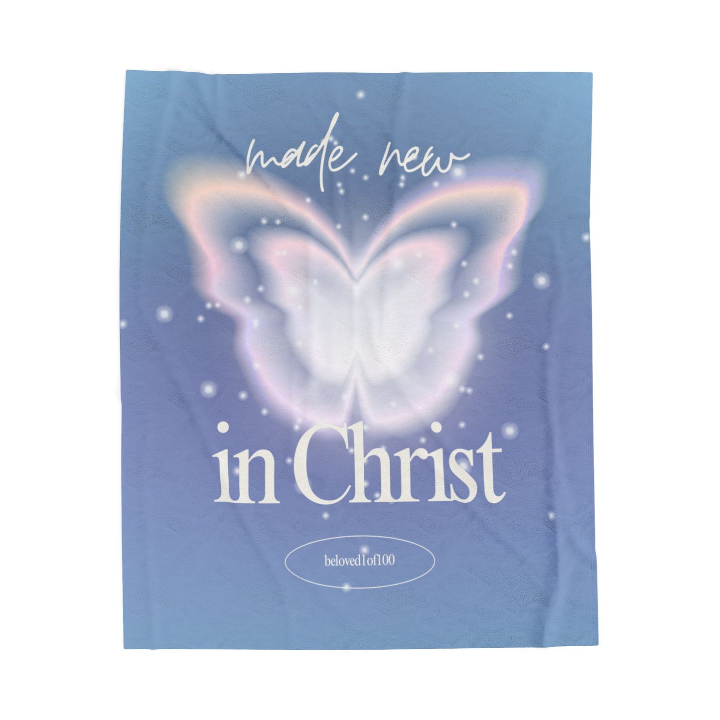 Plush Blanket- Made New Butterfly