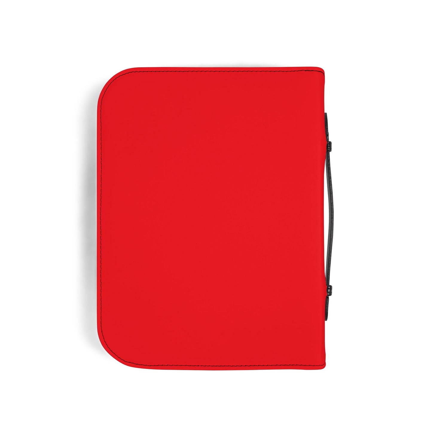 Bible Cover —Red "God’s plan" Zippered Bible Case