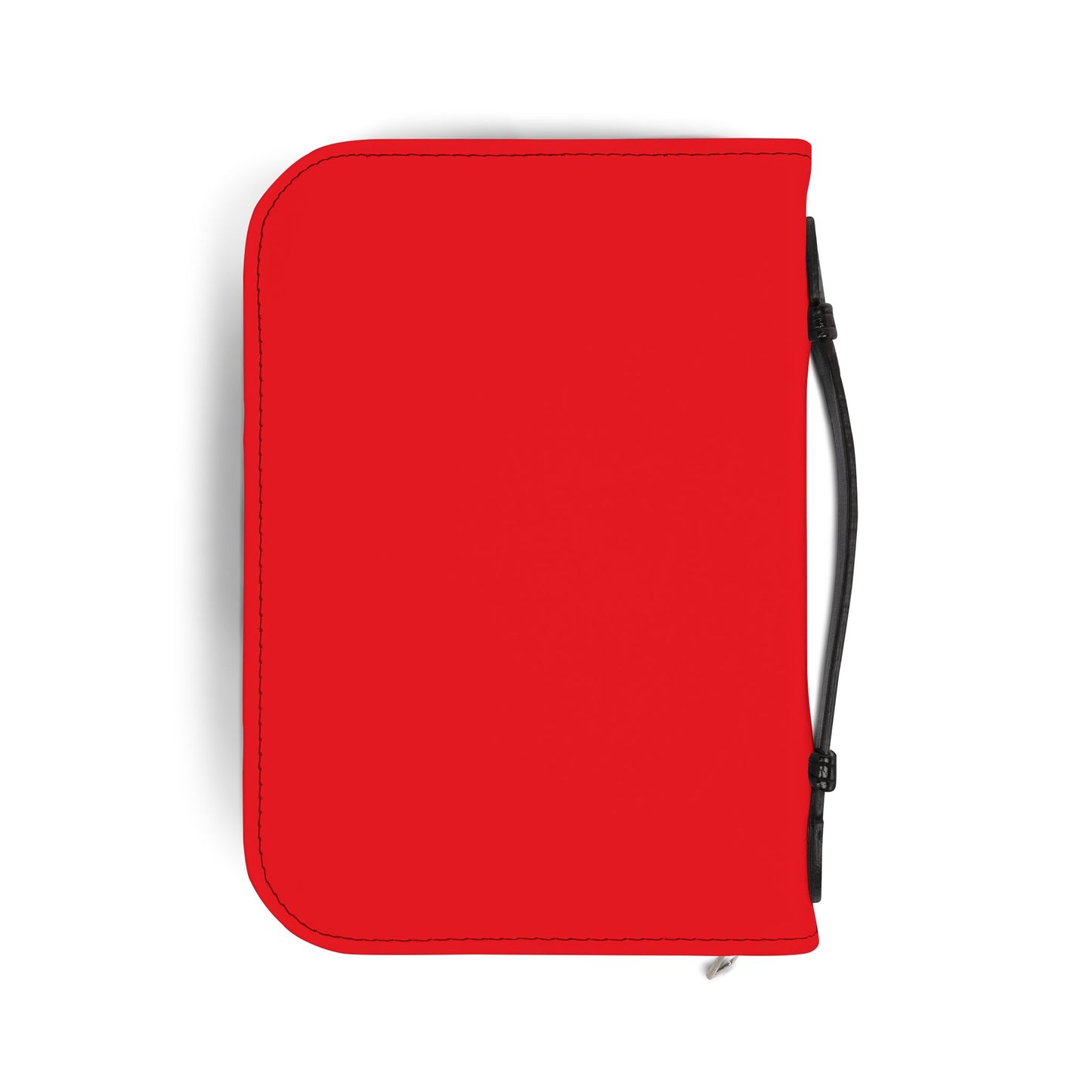 Bible Cover —Red "God’s plan" Zippered Bible Case