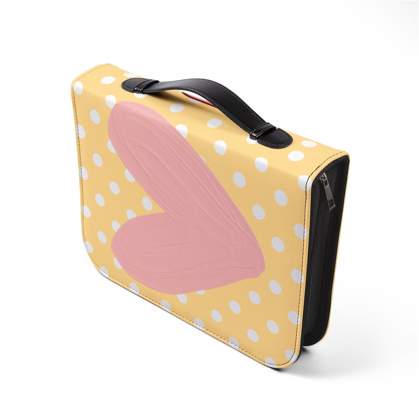 Bible Cover — Yellow "God's Gift" Zippered Bible Case