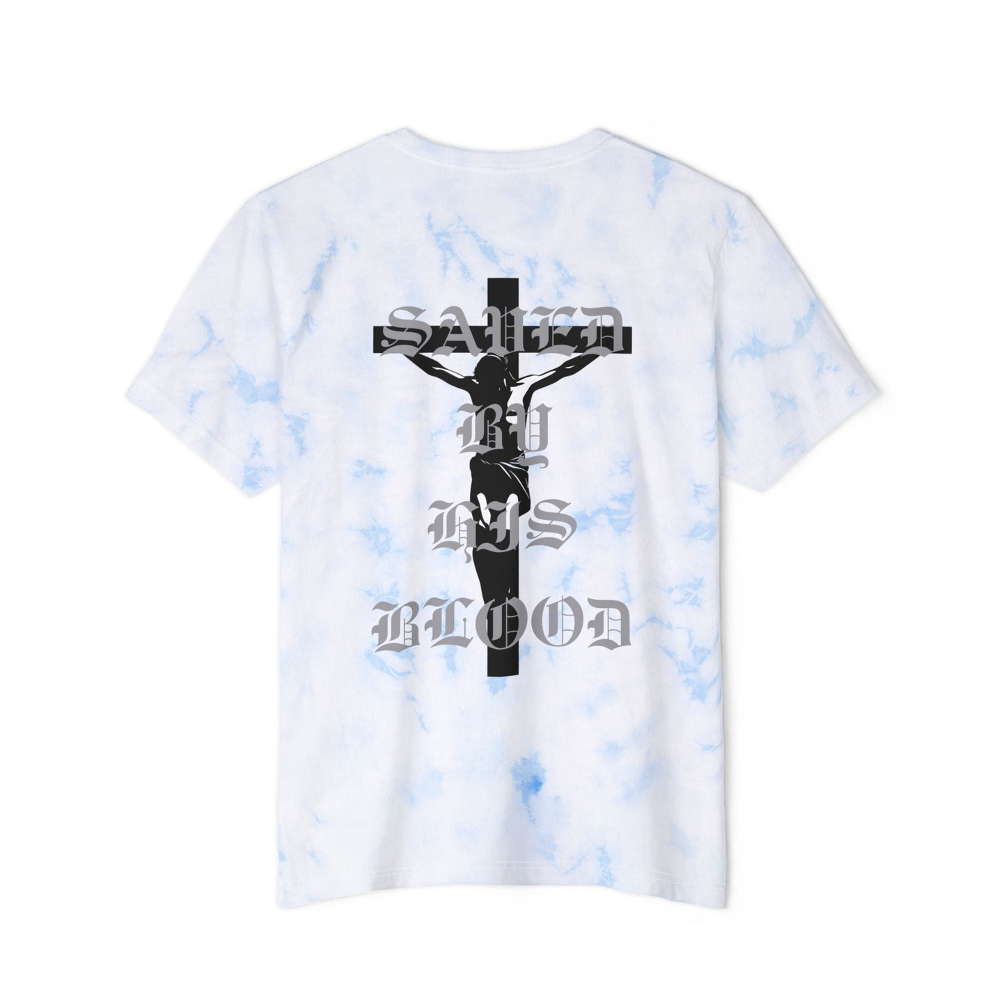 Adult Tee - Saved  tie dye