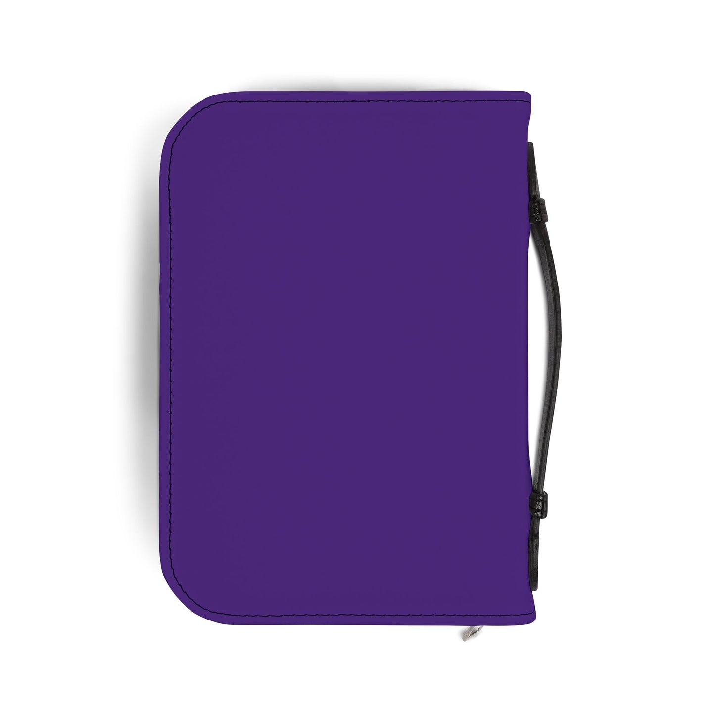 Bible Cover — Dark Purple "God's promise is beautiful" Zippered Bible Case