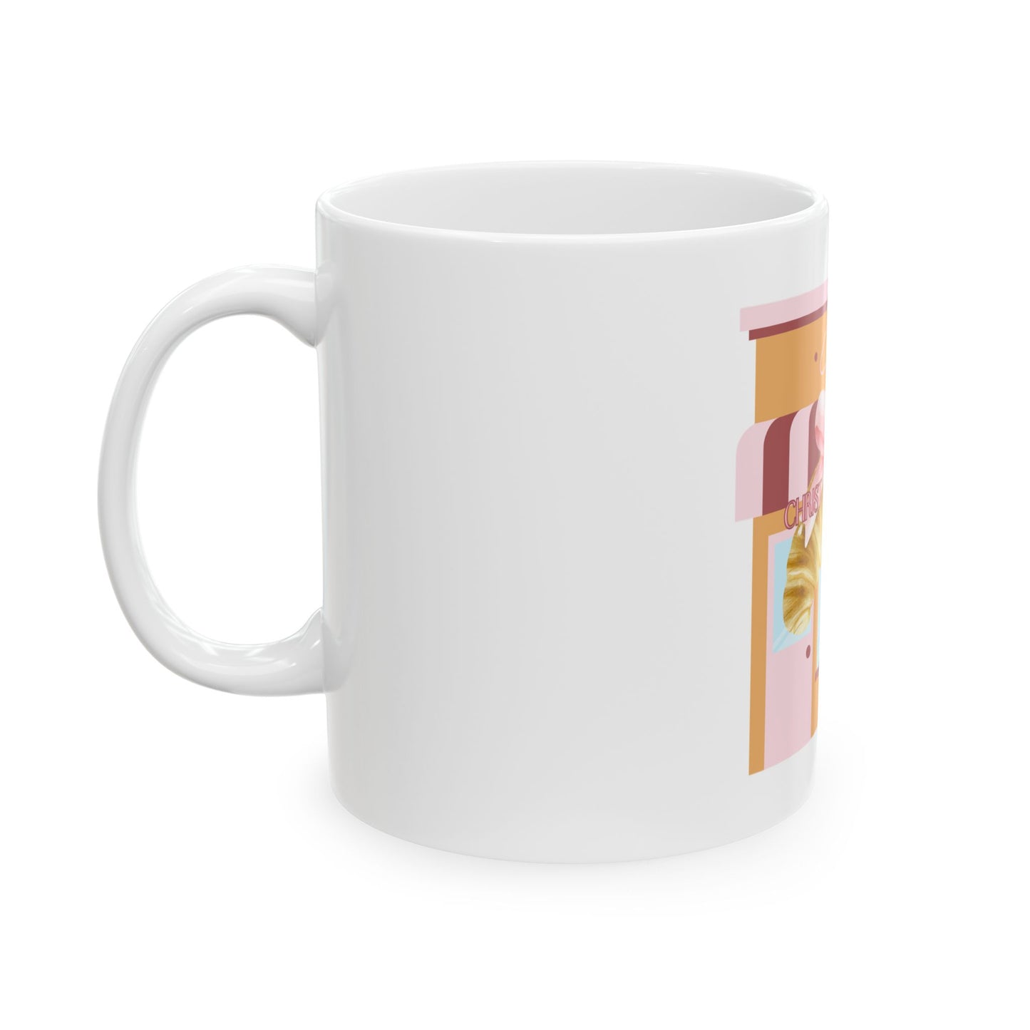 Ceramic Mug- Christ & Croissants