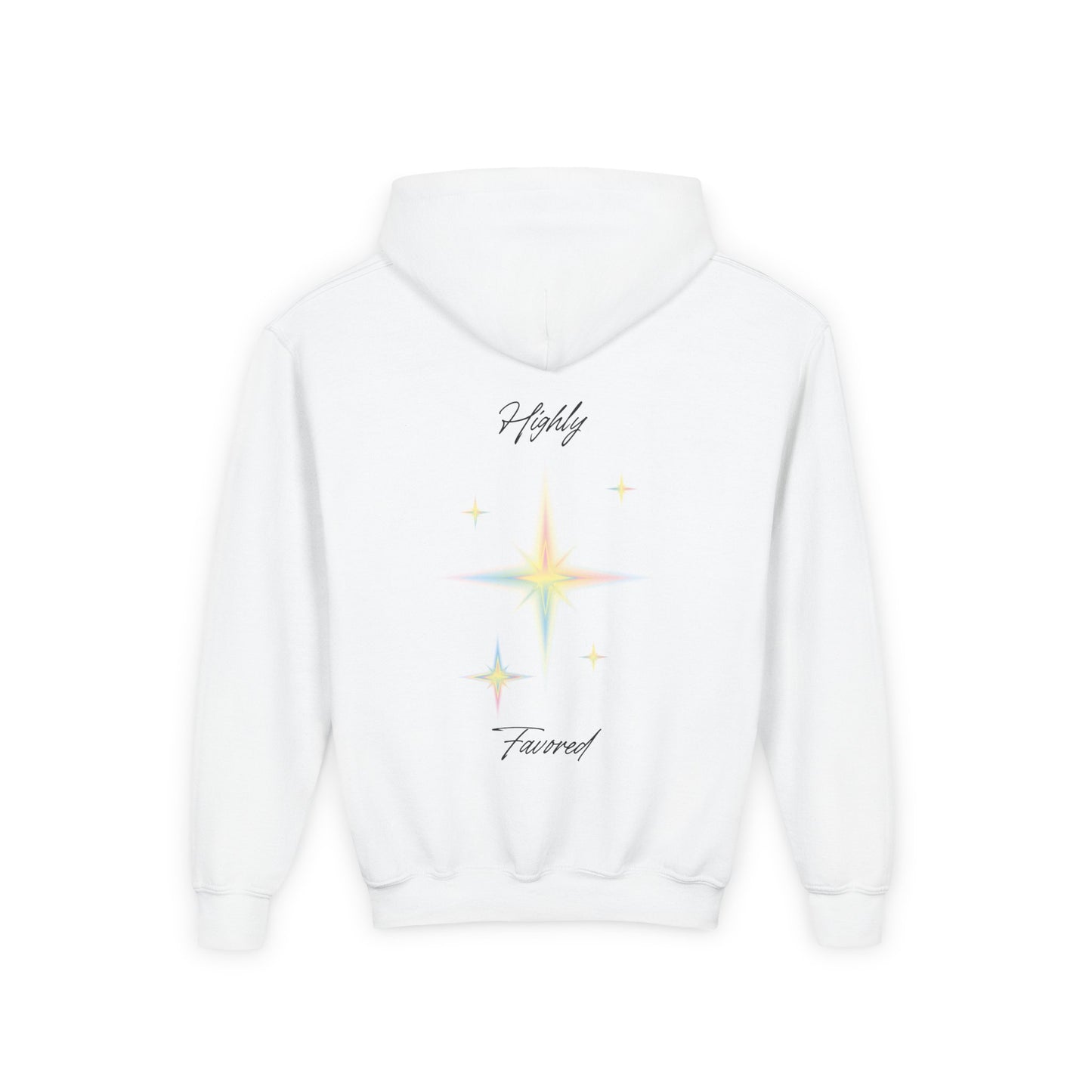 Youth Hoodie — "Highly Favored"