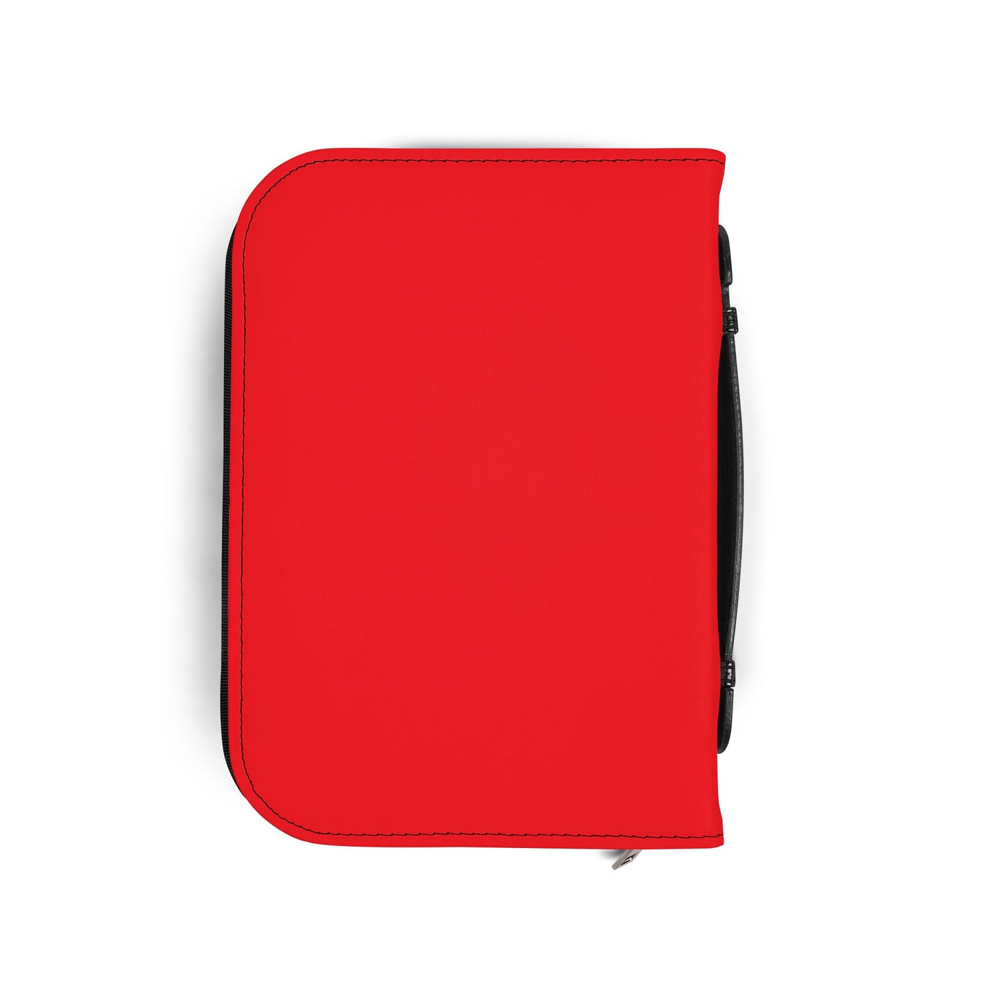 Bible Cover —Red "God’s plan" Zippered Bible Case