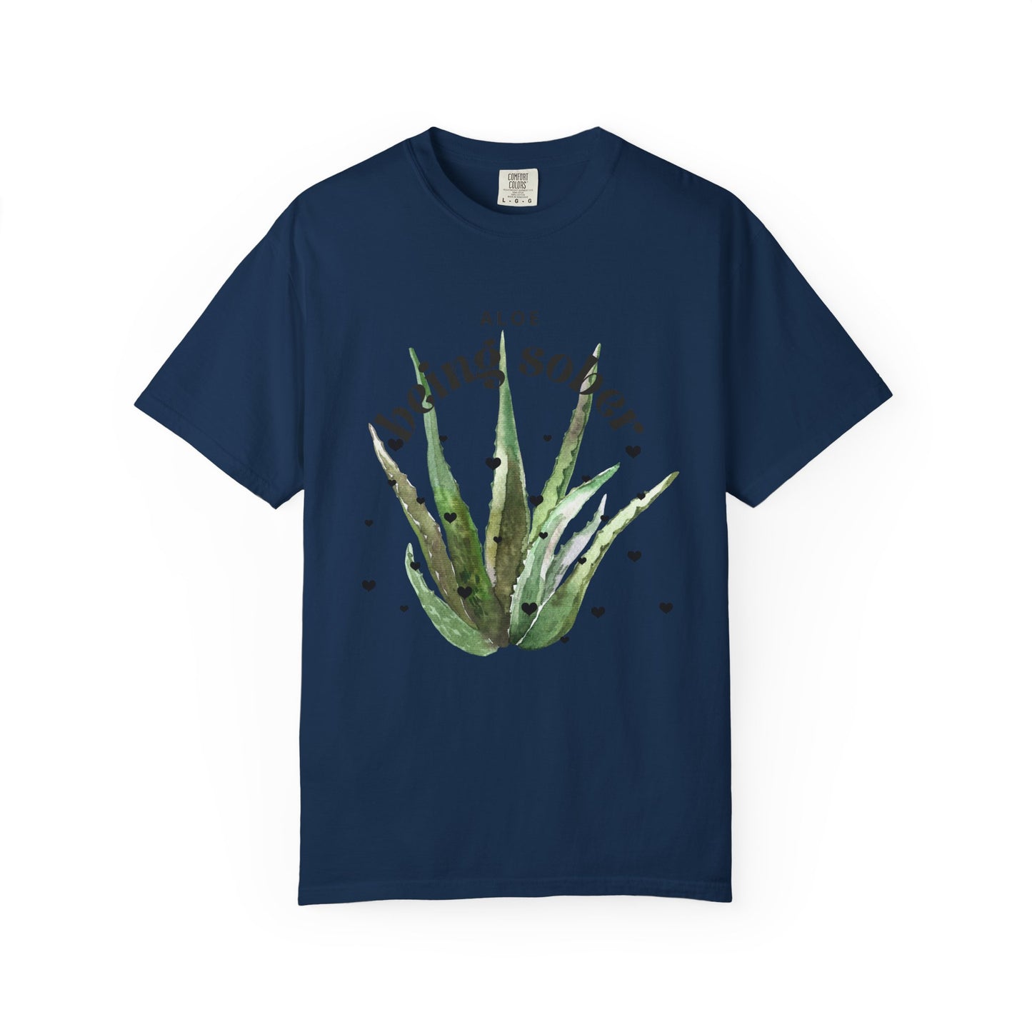 Adult Tee - Aloe being sober