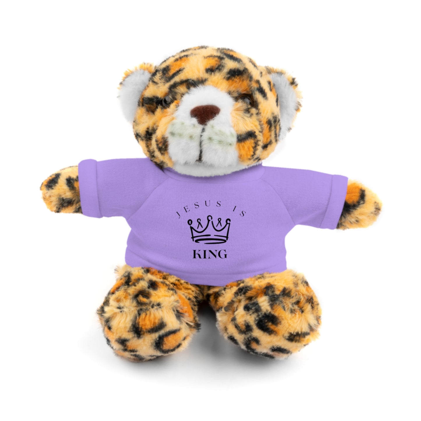Plush Animals- Jesus is King Pattern