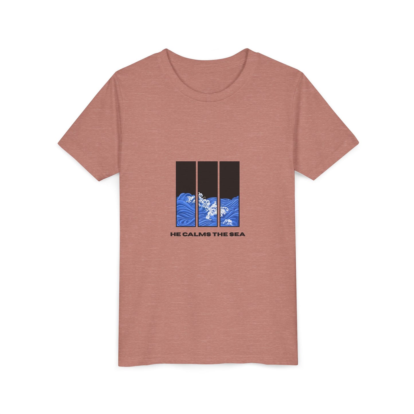 Youth Tee - He calms the sea