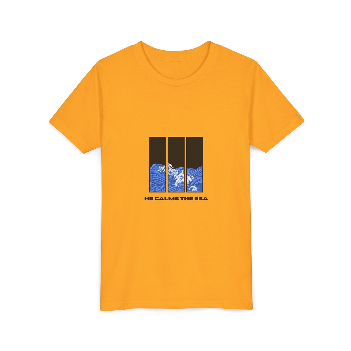 Youth Tee - He calms the sea