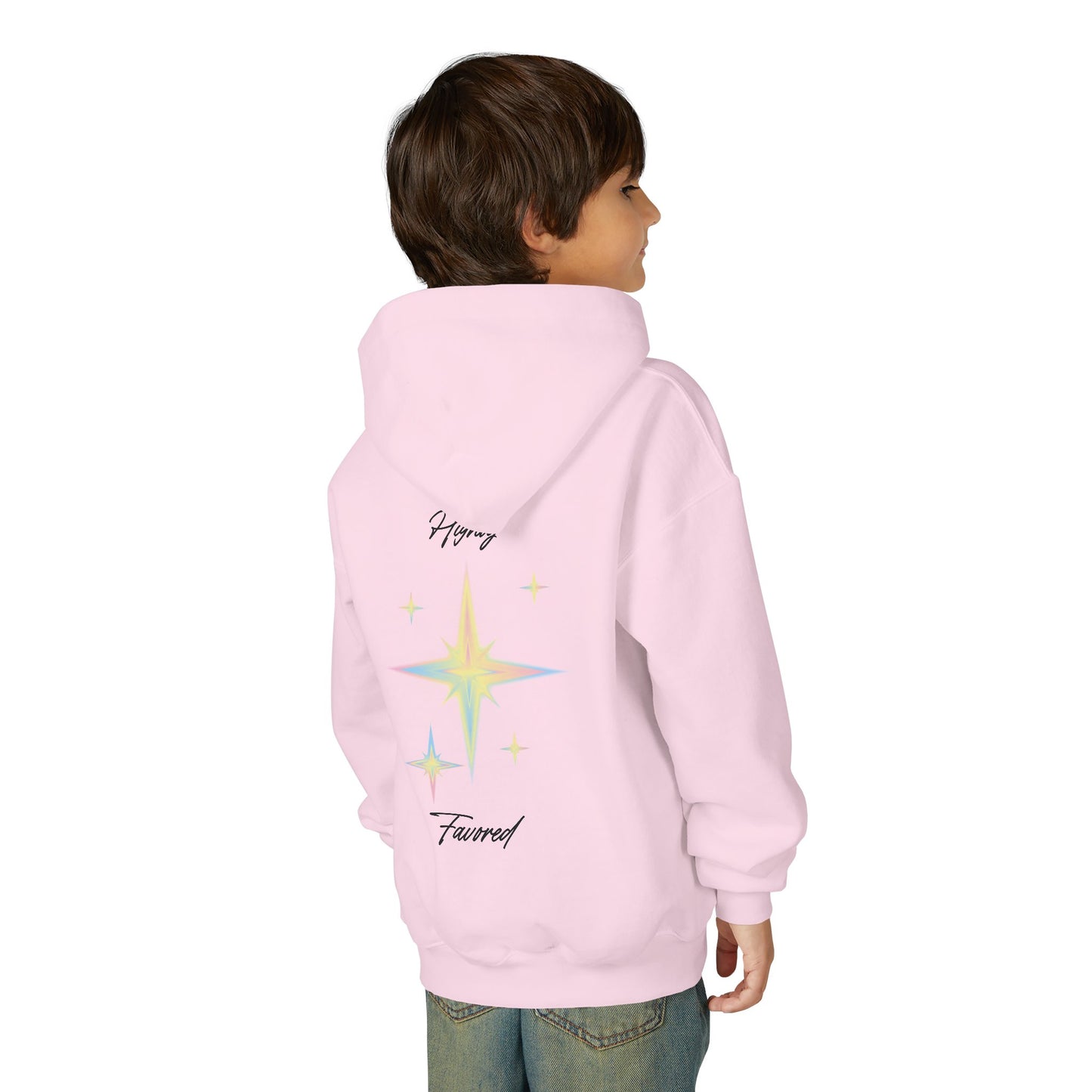 Youth Hoodie — "Highly Favored"