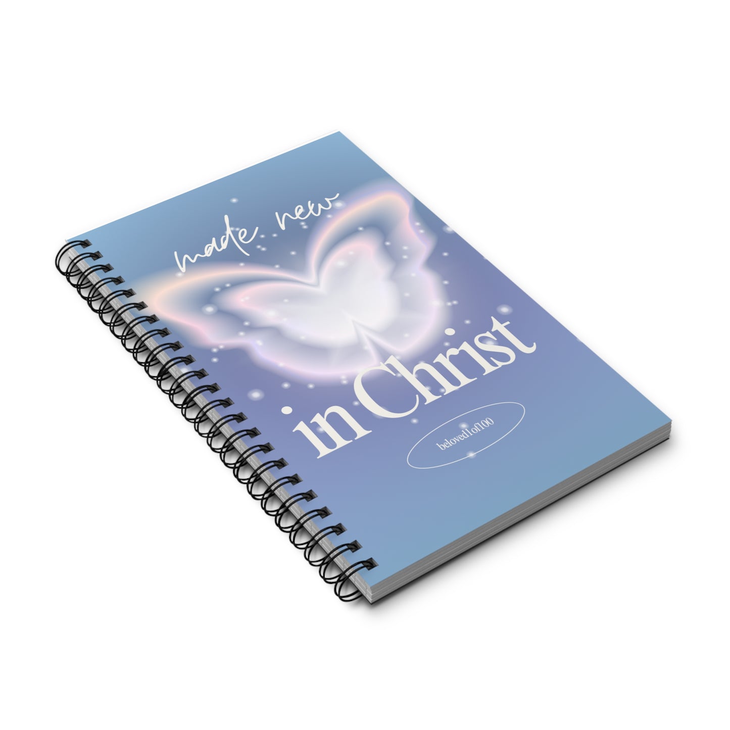 Spiral Notebook- Made New Butterfly