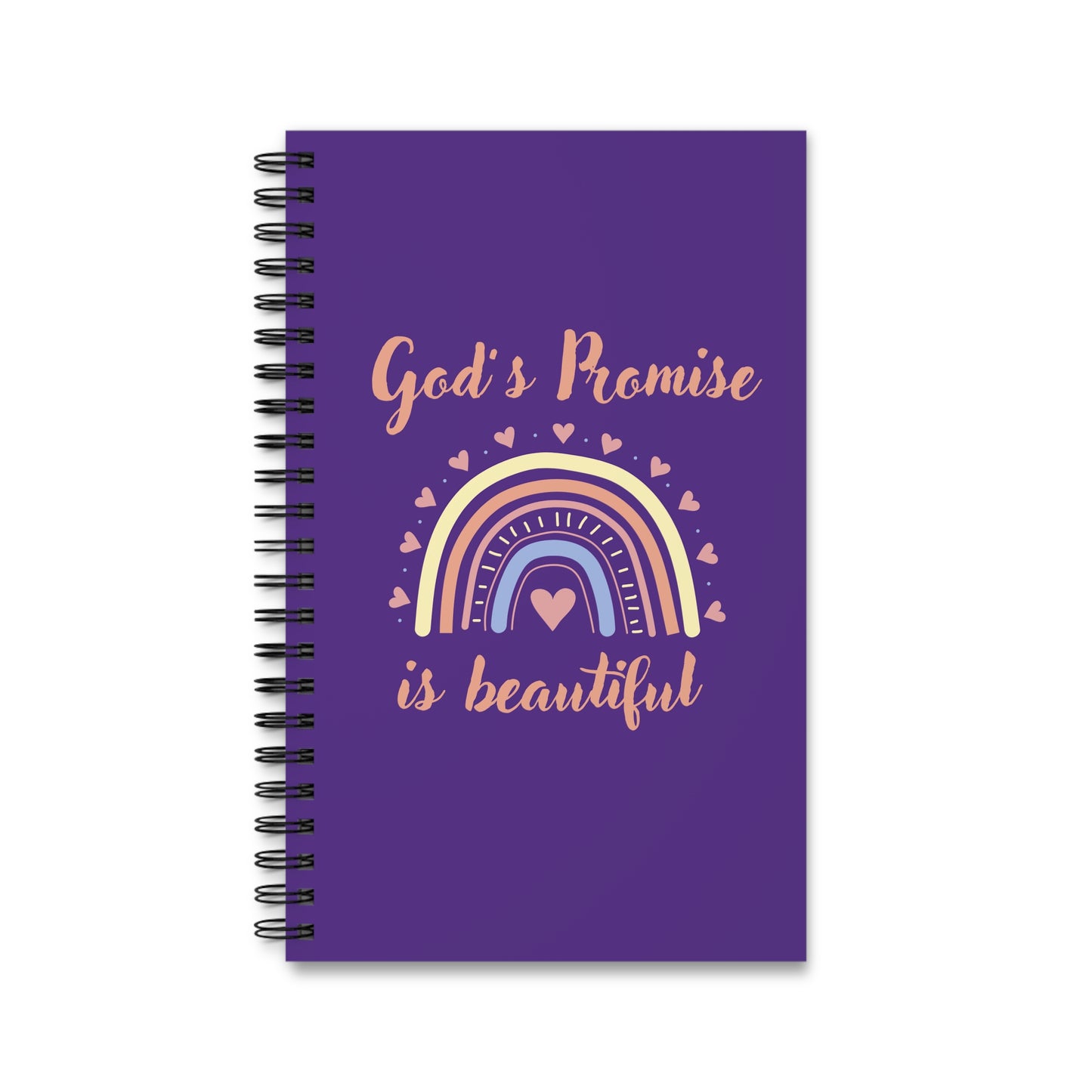 Spiral Notebook- God's promise is beautiful