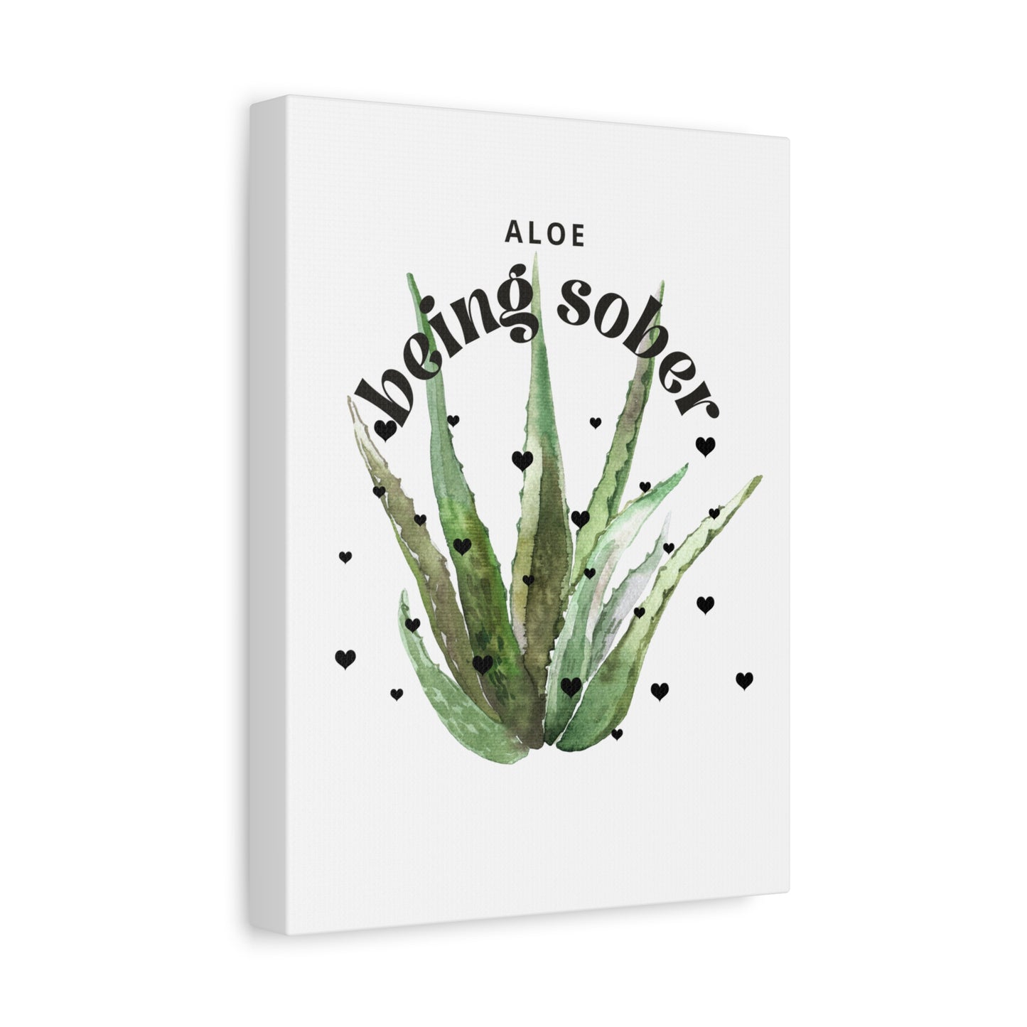 Canvas Print- Aloe being sober