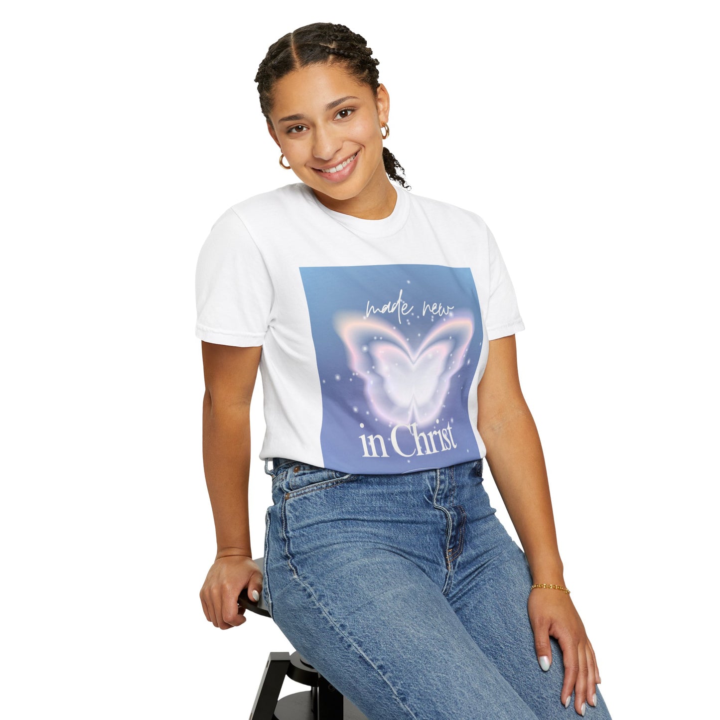 Adult Tee - Made New Butterfly