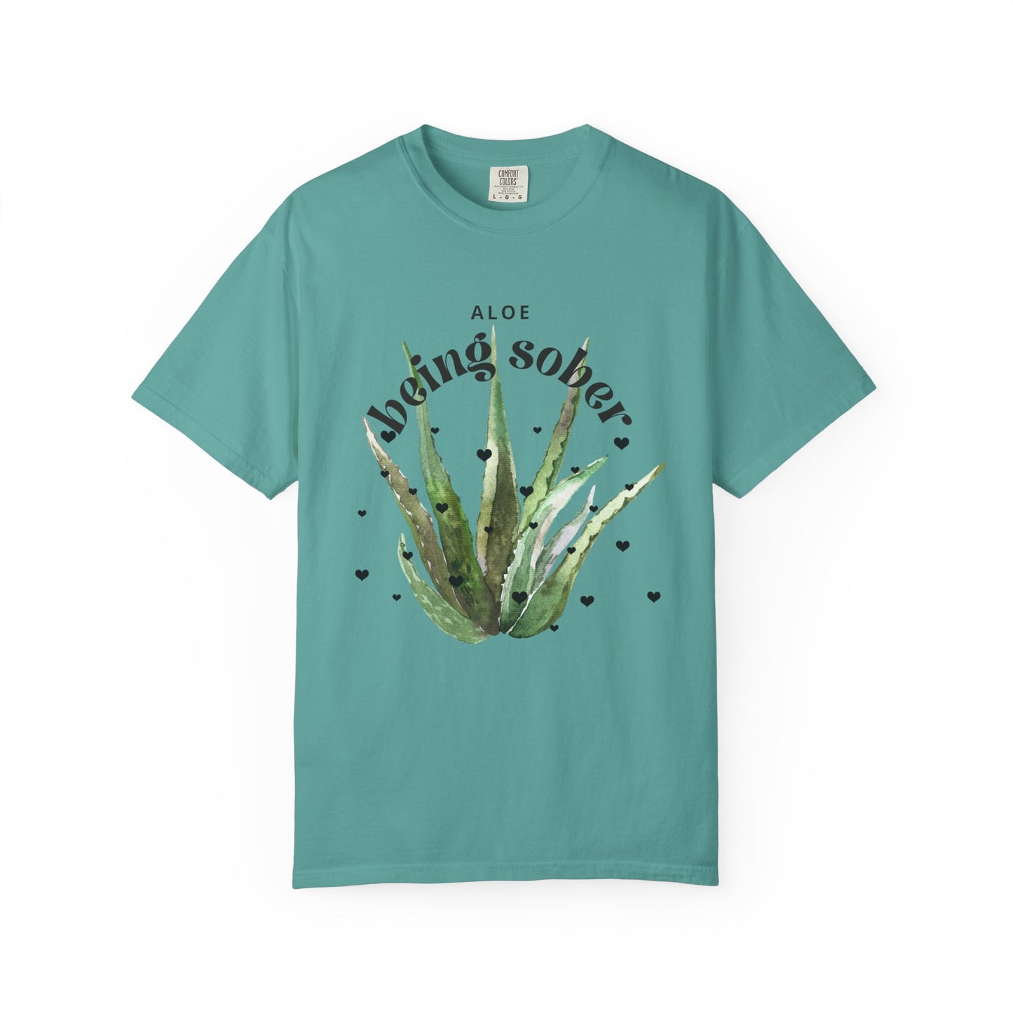 Adult Tee - Aloe being sober