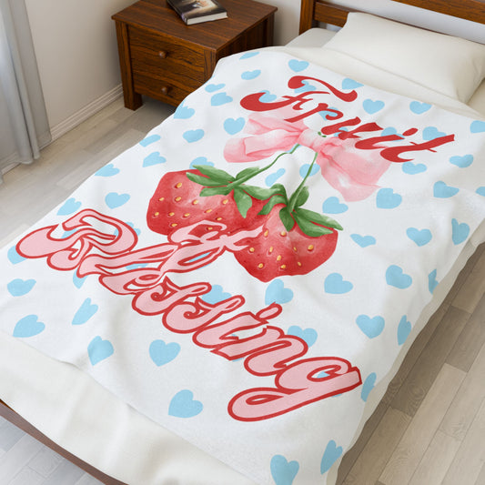 Plush Blanket- Fruit of Blessing