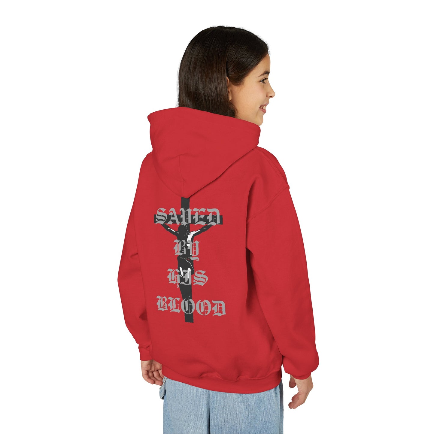 Youth Hoodie — "Saved"