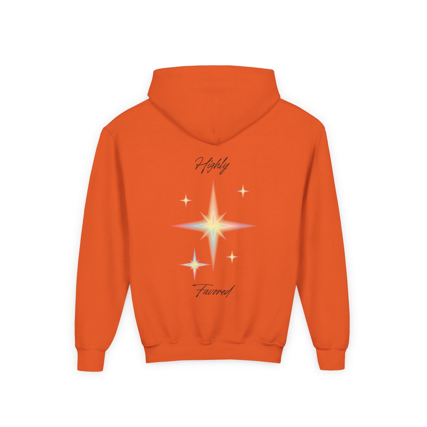 Youth Hoodie — "Highly Favored"