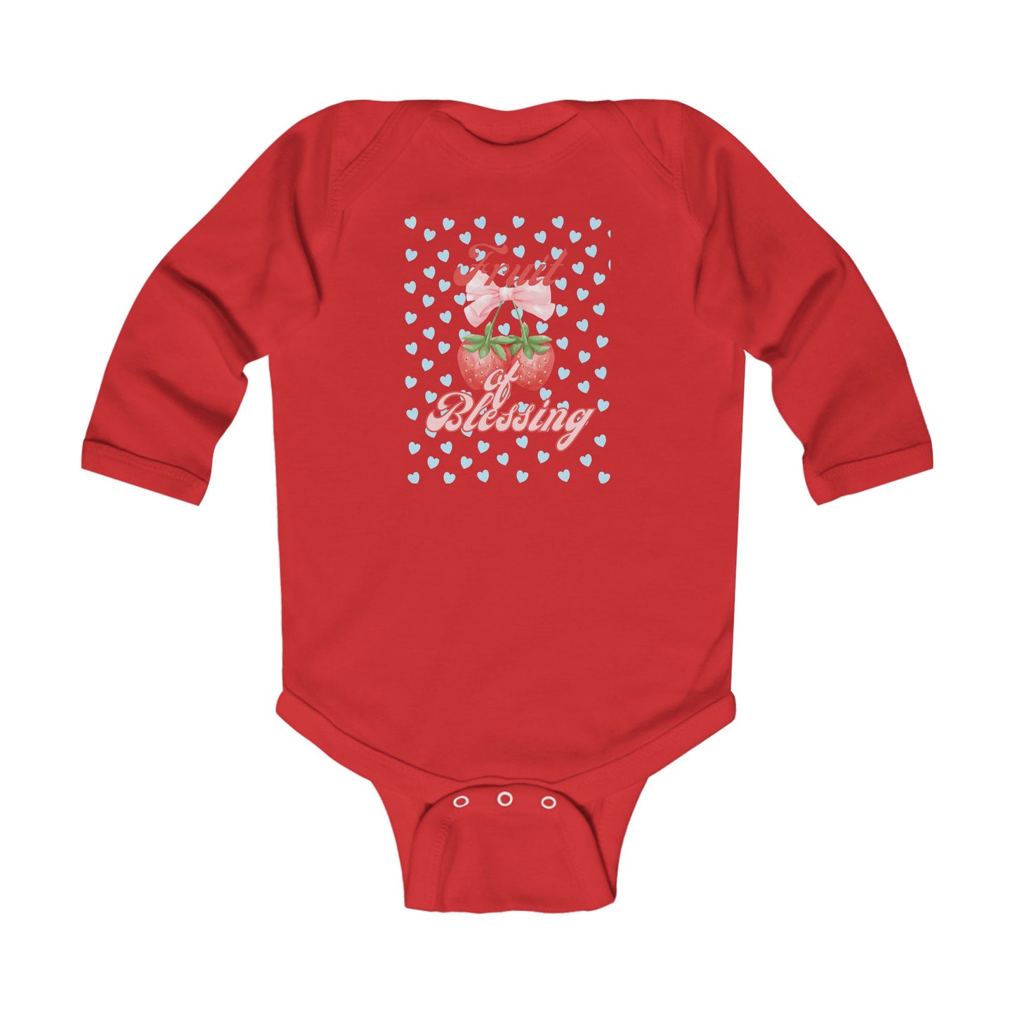 Infant Long Sleeve Bodysuit - Fruit of Blessing