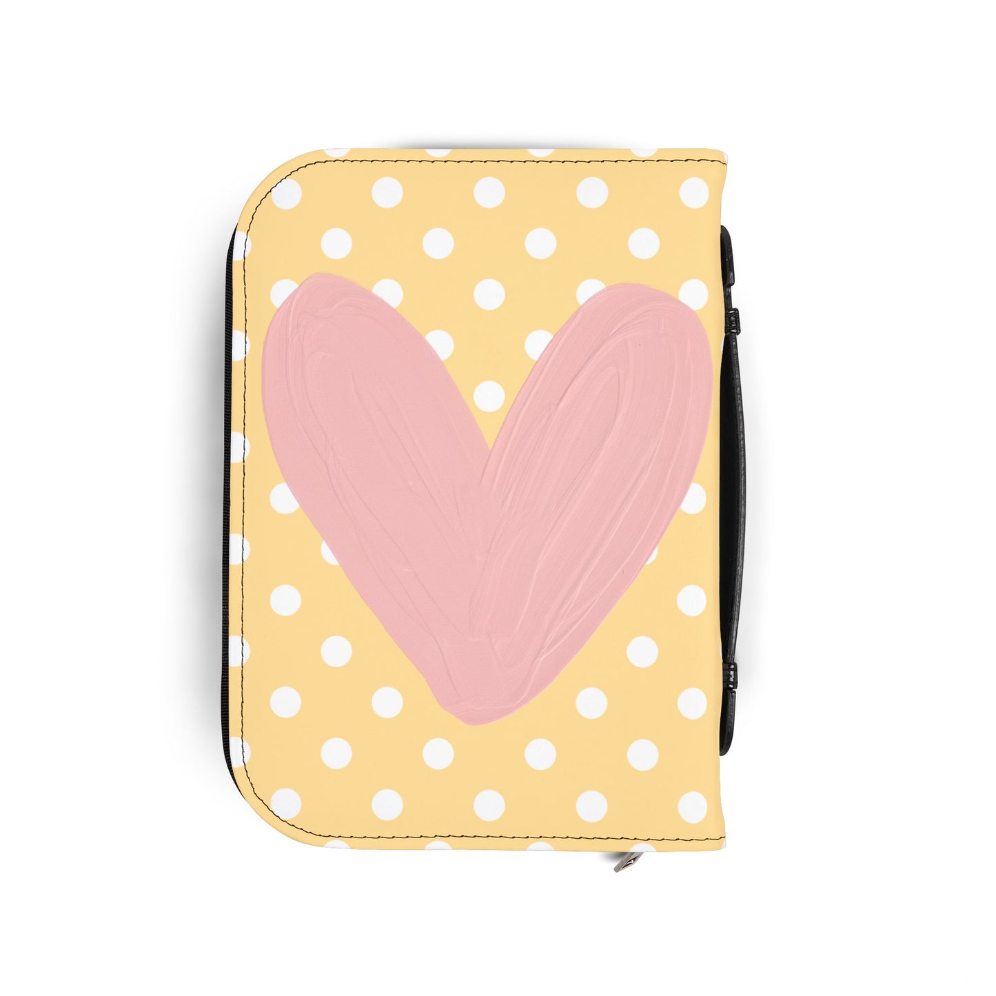 Bible Cover — Yellow "God's Gift" Zippered Bible Case