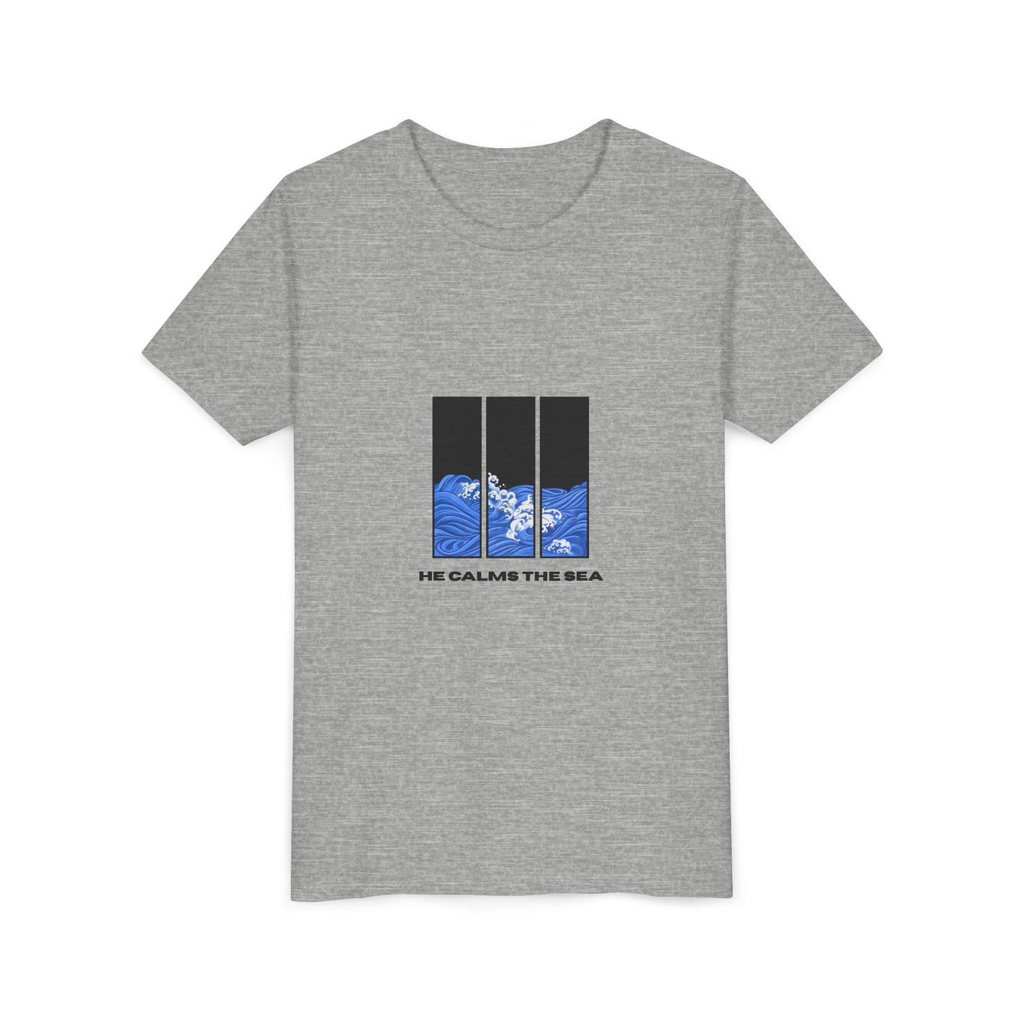 Youth Tee - He calms the sea