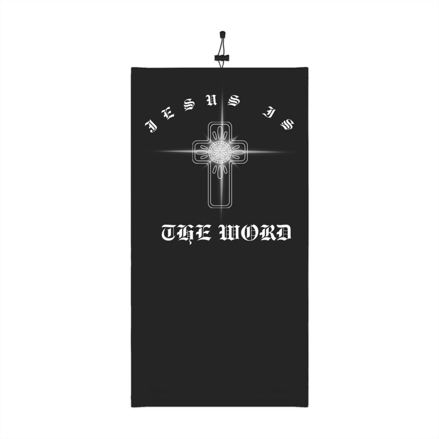 Neck Gaiter- Jesus is The Word Pattern