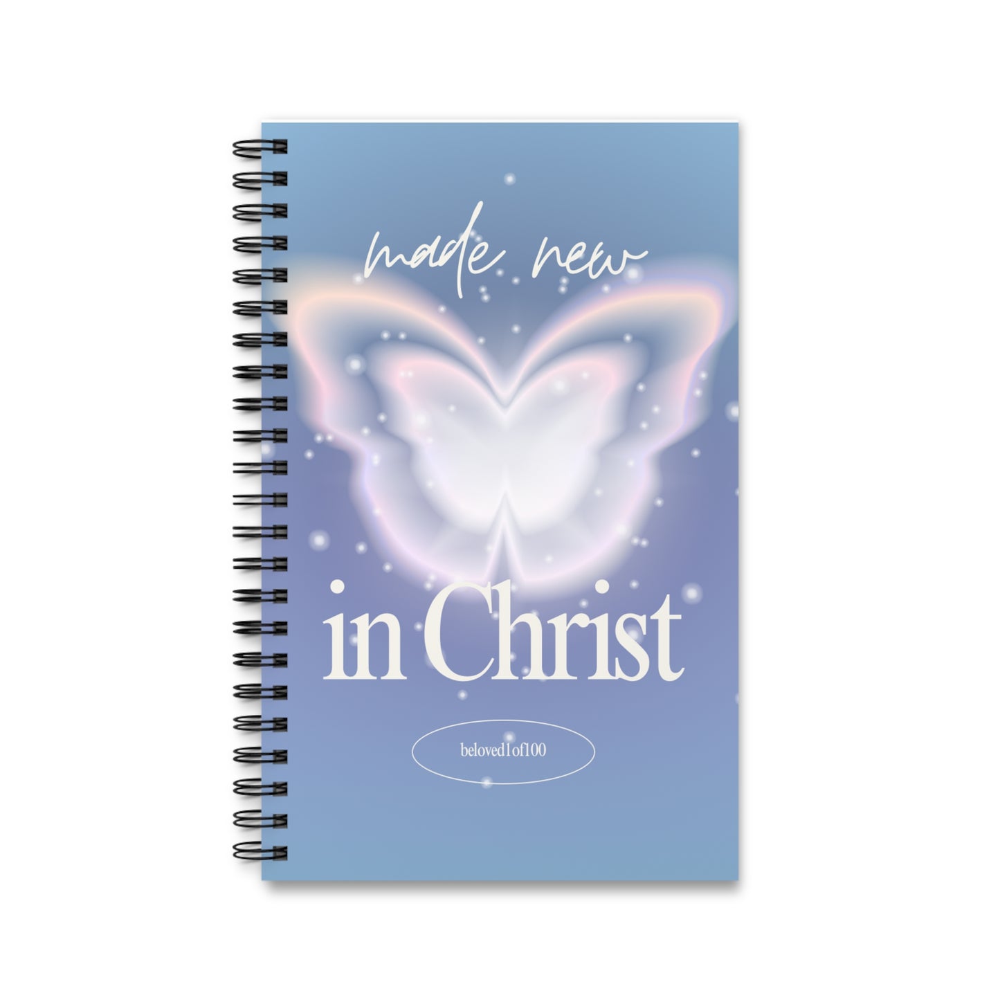 Spiral Notebook- Made New Butterfly