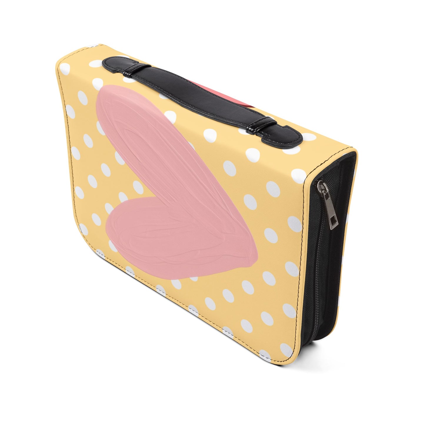 Bible Cover — Yellow "God's Gift" Zippered Bible Case