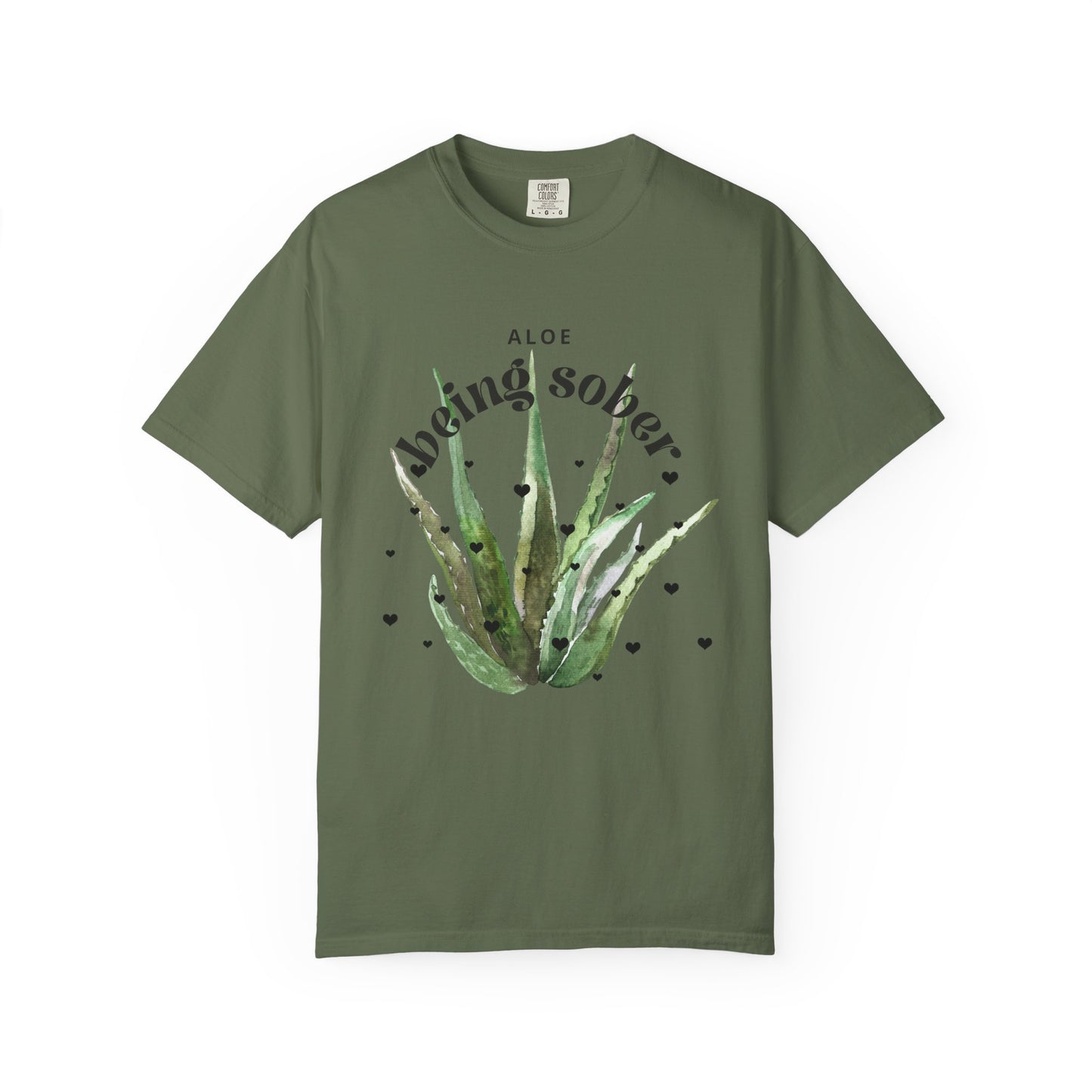 Adult Tee - Aloe being sober