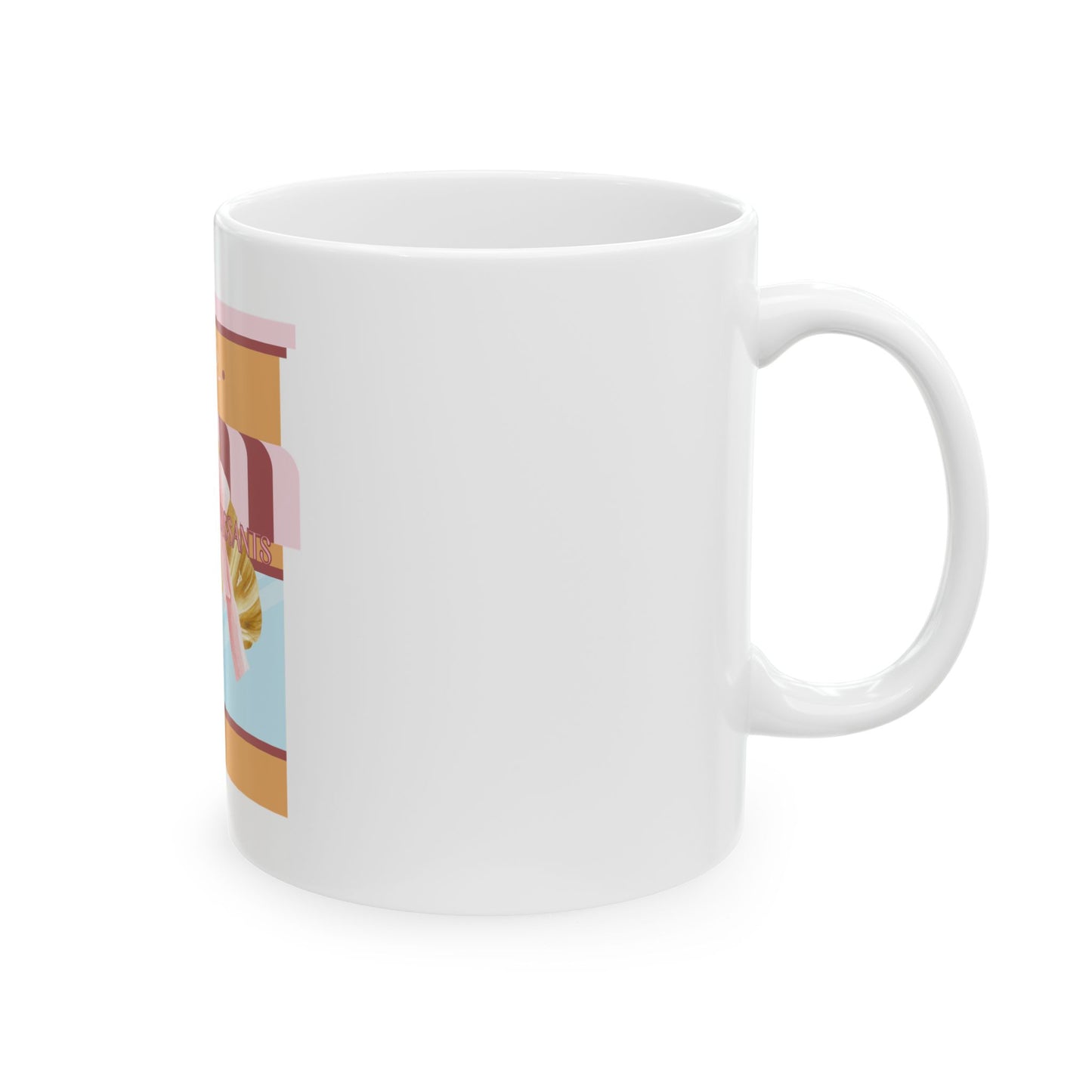 Ceramic Mug- Christ & Croissants