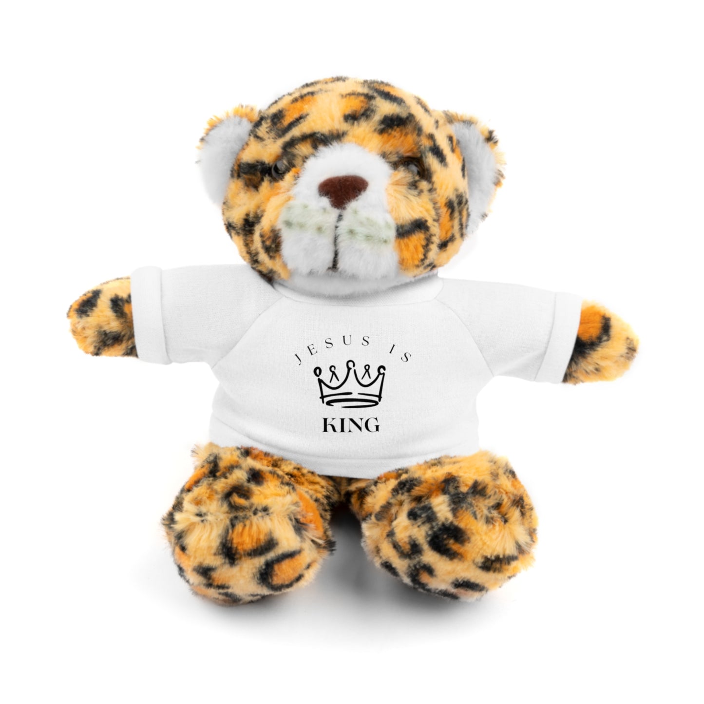 Plush Animals- Jesus is King Pattern