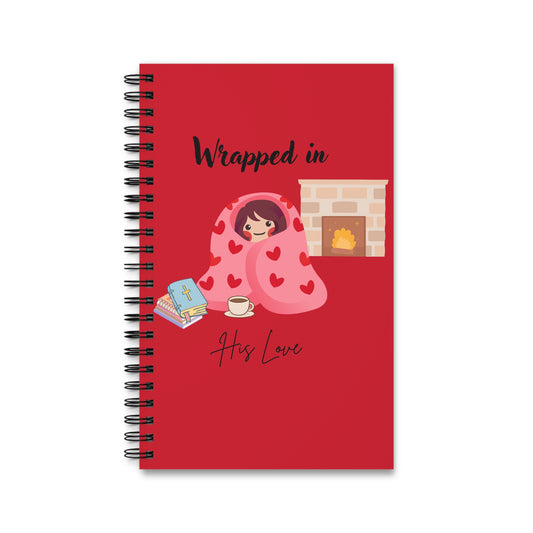 Spiral Notebook- Wrapped in His Love