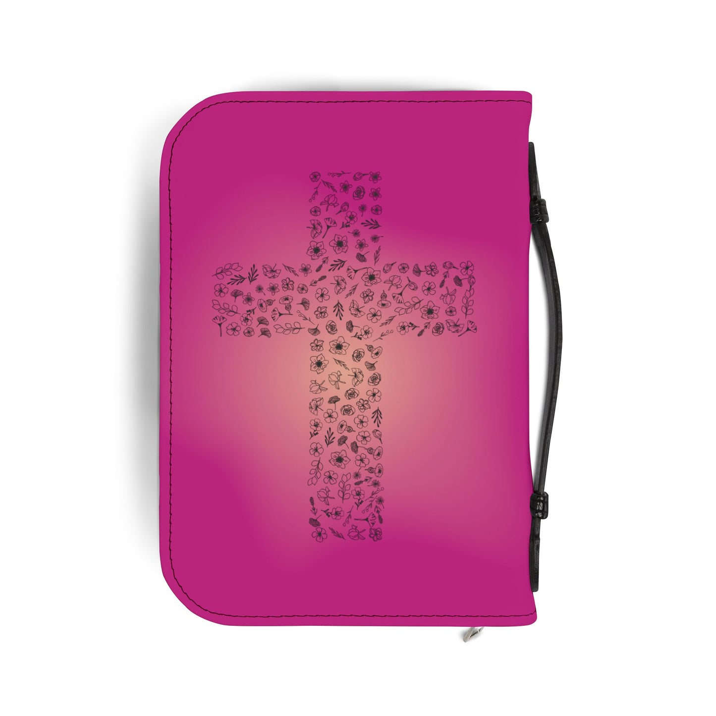Bible Cover — Pink "I am a child of God" Zippered Bible Case