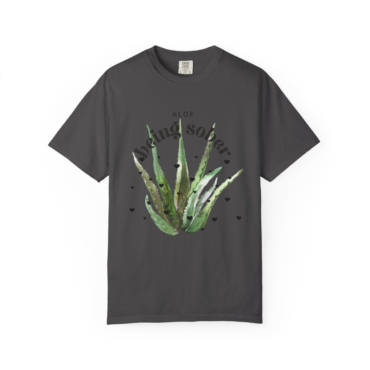 Adult Tee - Aloe being sober