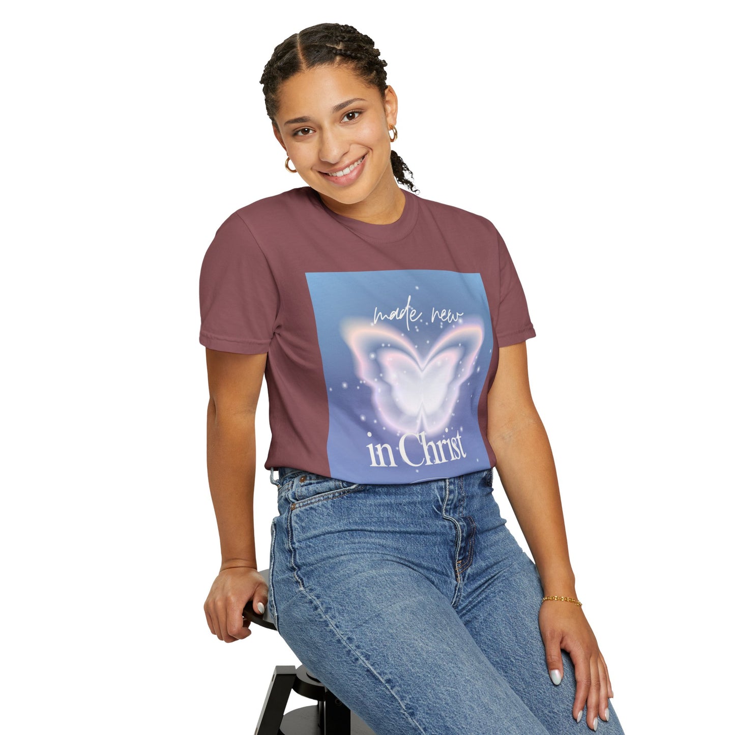 Adult Tee - Made New Butterfly