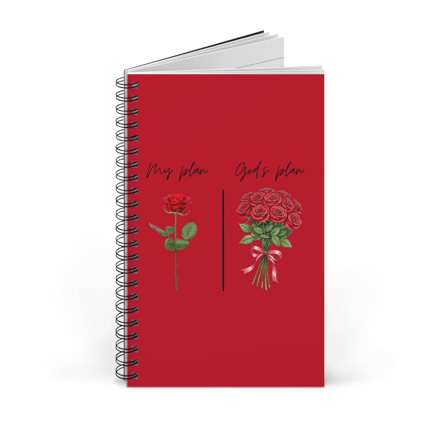 Spiral Notebook- God’s plan
