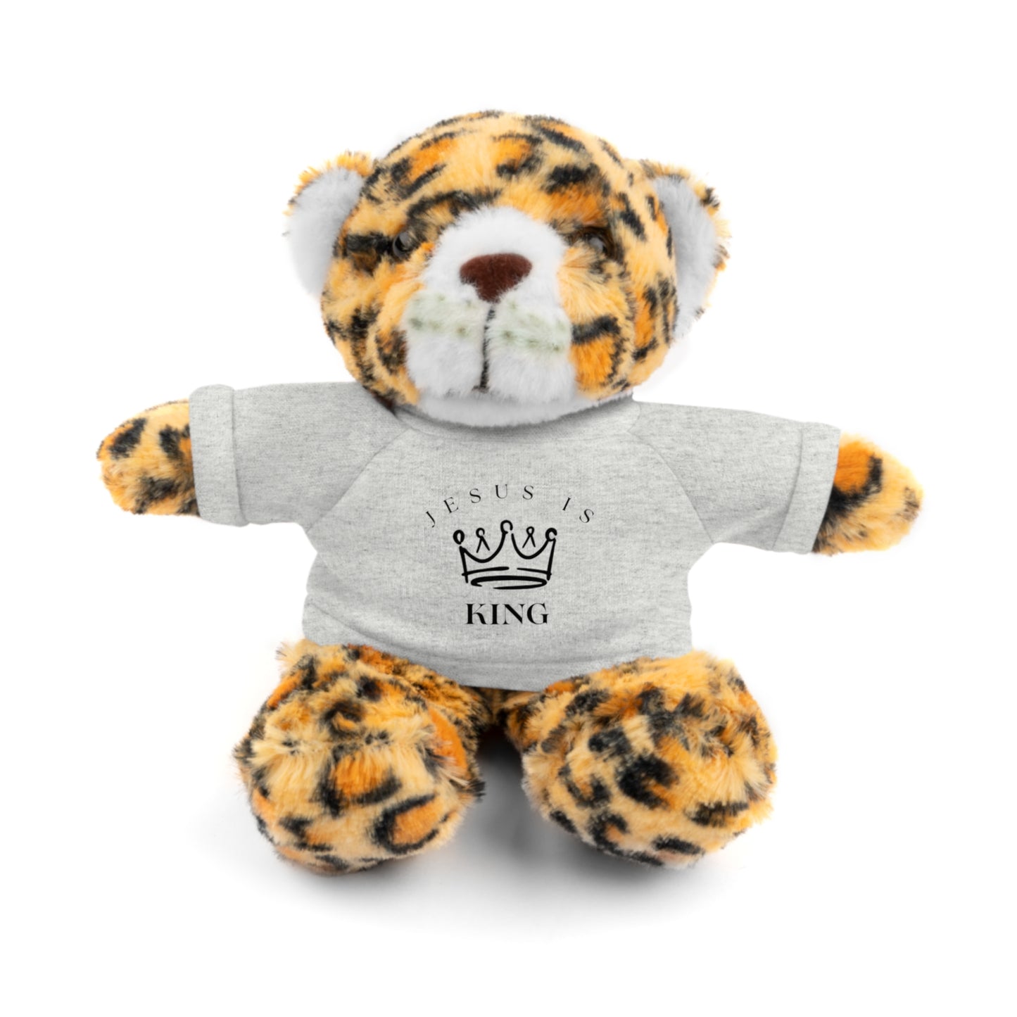 Plush Animals- Jesus is King Pattern