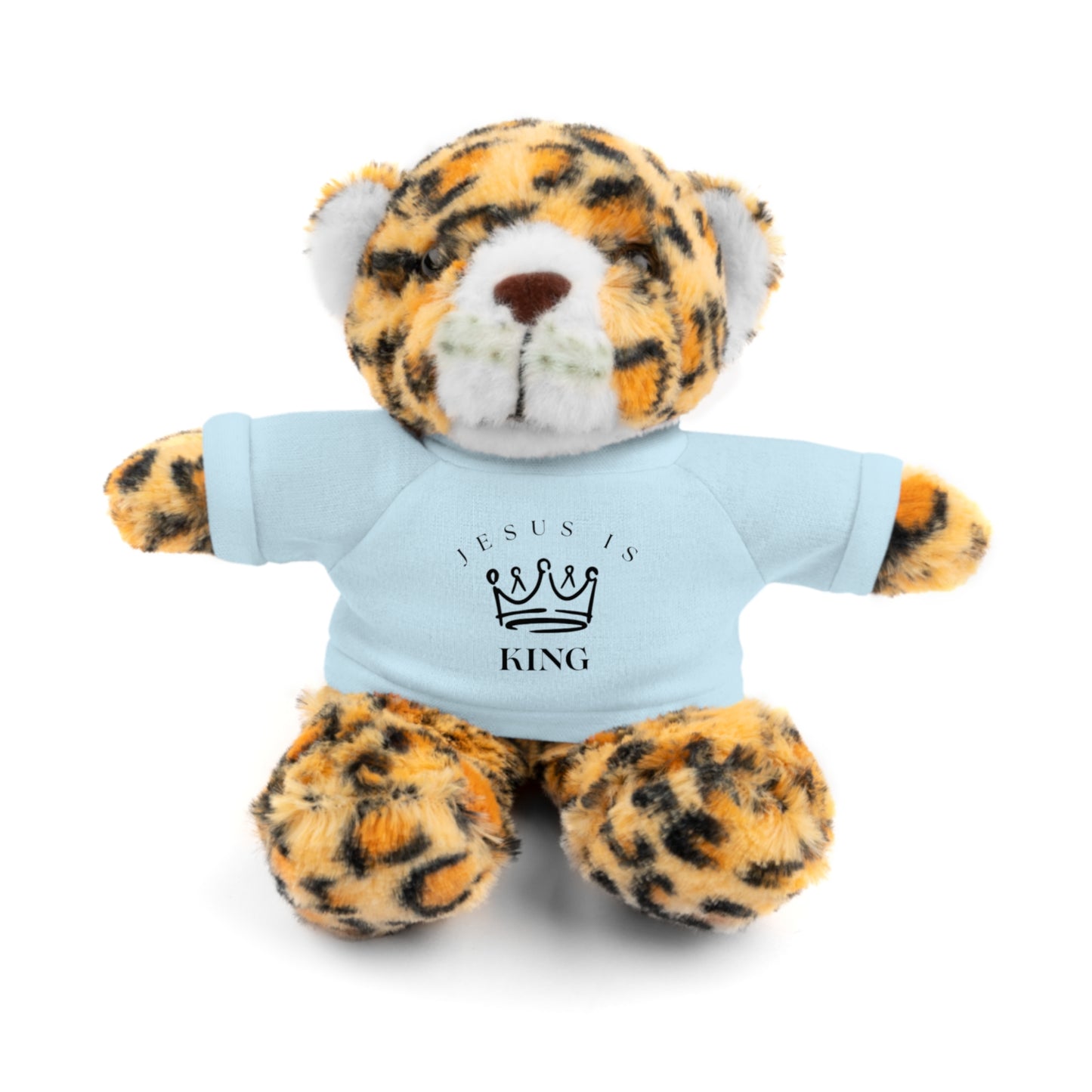 Plush Animals- Jesus is King Pattern