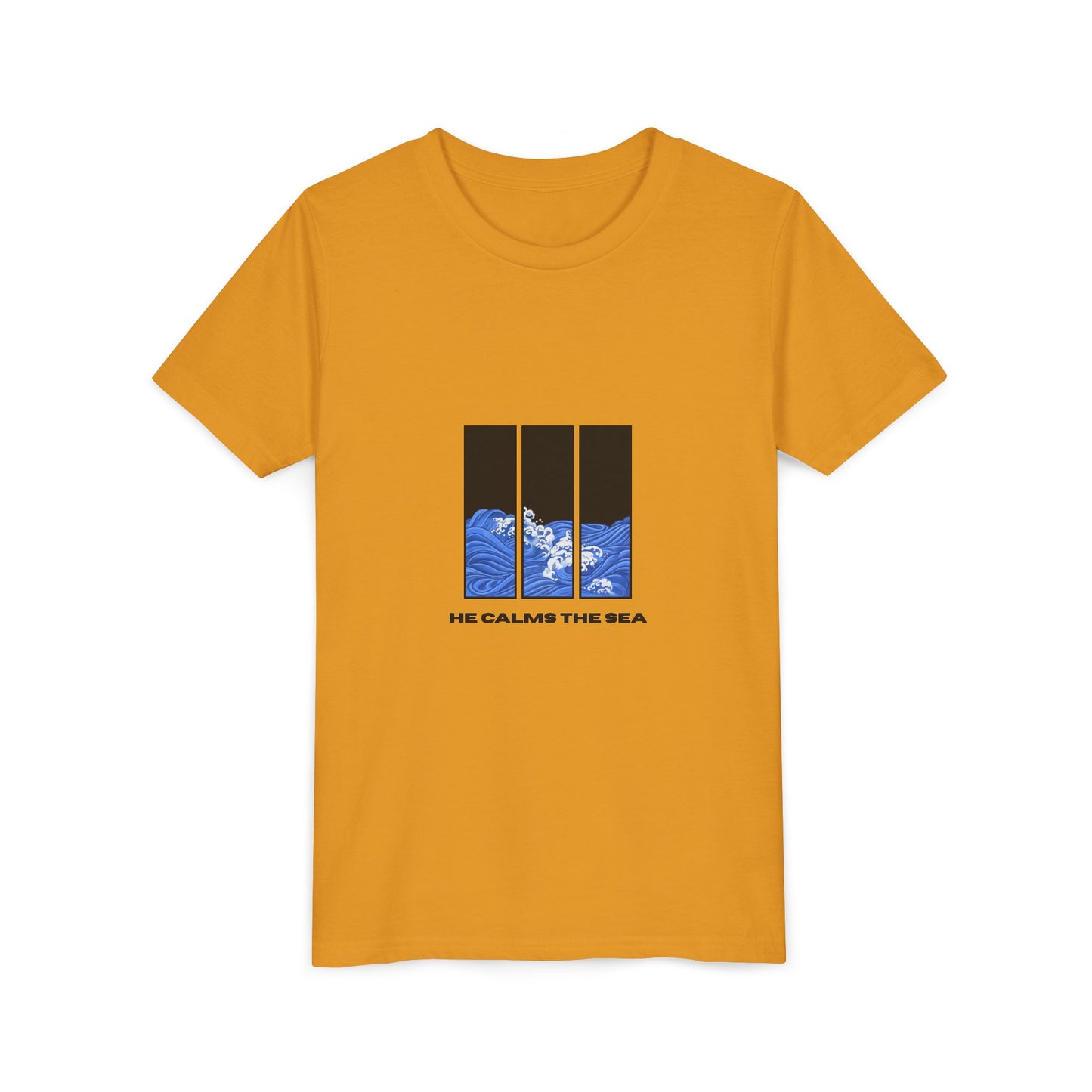 Youth Tee - He calms the sea